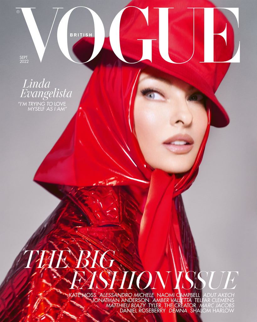 British Vogue Magazine (UK) September 2022 Linda Evangelista Naomi Campbell