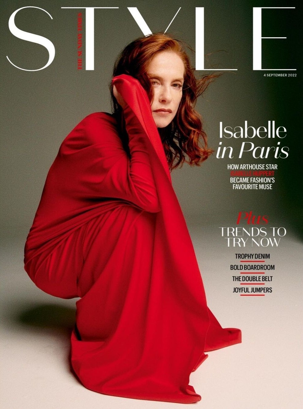 Sytle Magazine UK STYLE Magazine September 2022: Isabelle Huppert - YourCelebrityMagazines