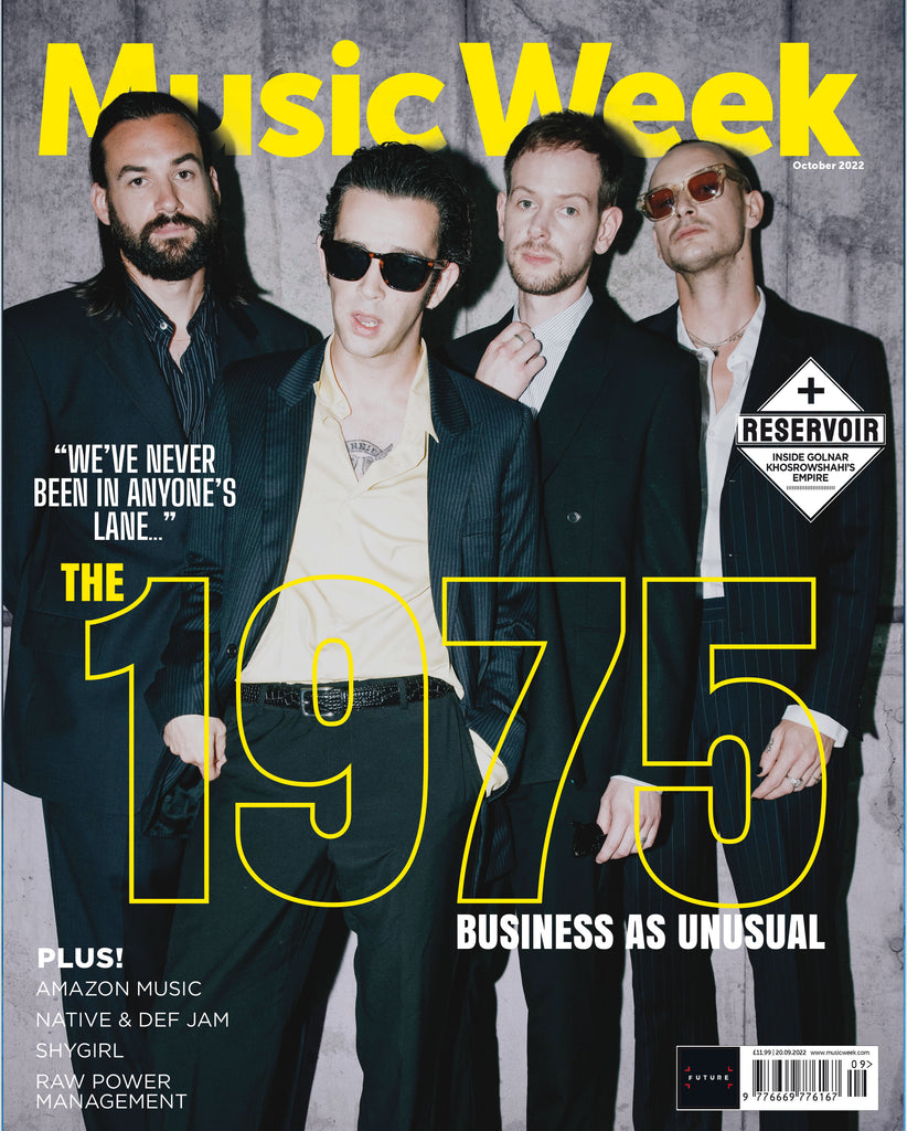 MUSIC WEEK Magazine October 2022 THE 1975 Matty Healy
