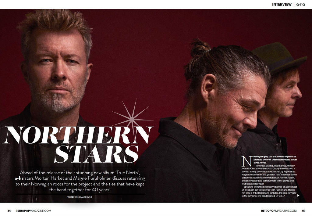 RETRO POP Magazine Issue 9 November 2022 A-Ha Interview