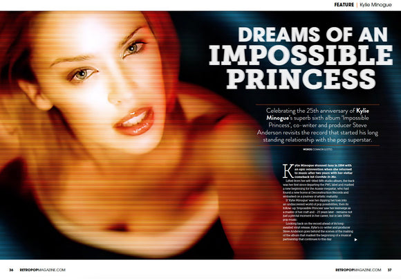 RETRO POP Magazine Issue 9 November 2022 Kylie Minogue