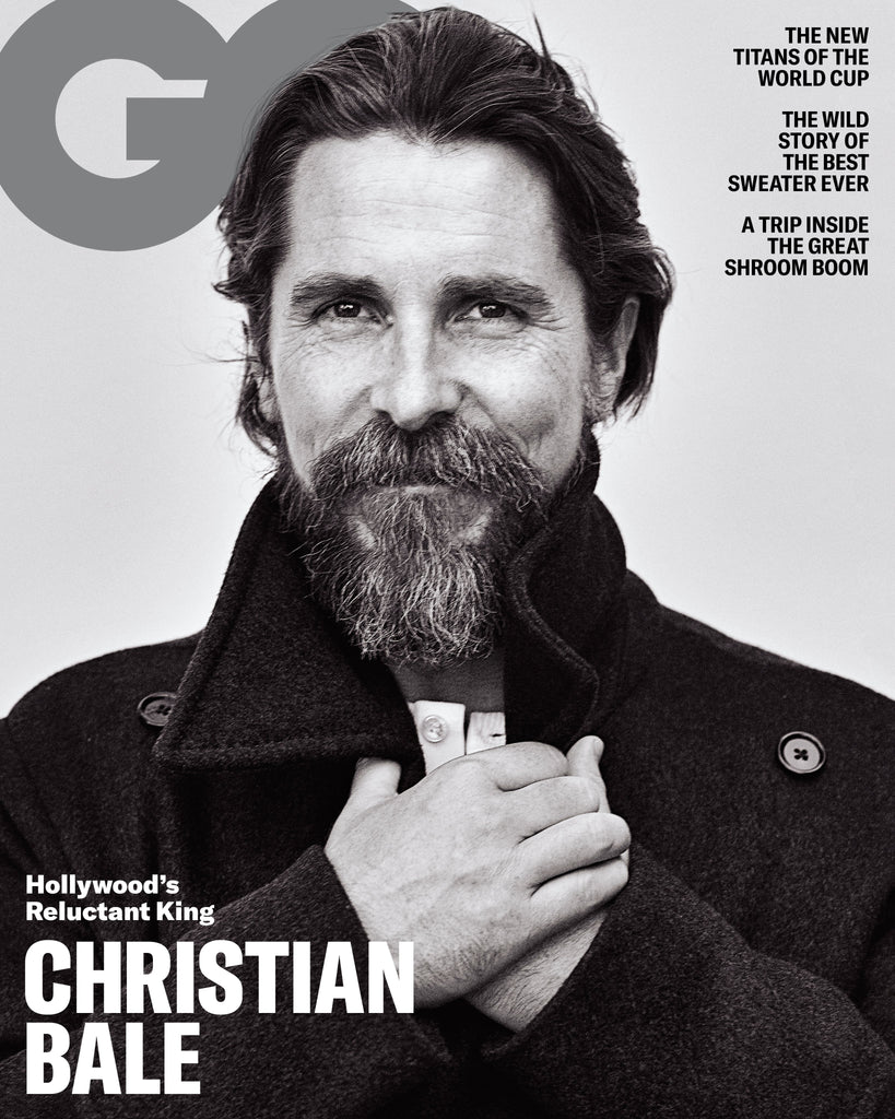 GQ UK MAGAZINE NOVEMBER 2022 CHRISTIAN BALE COVER FEATURE