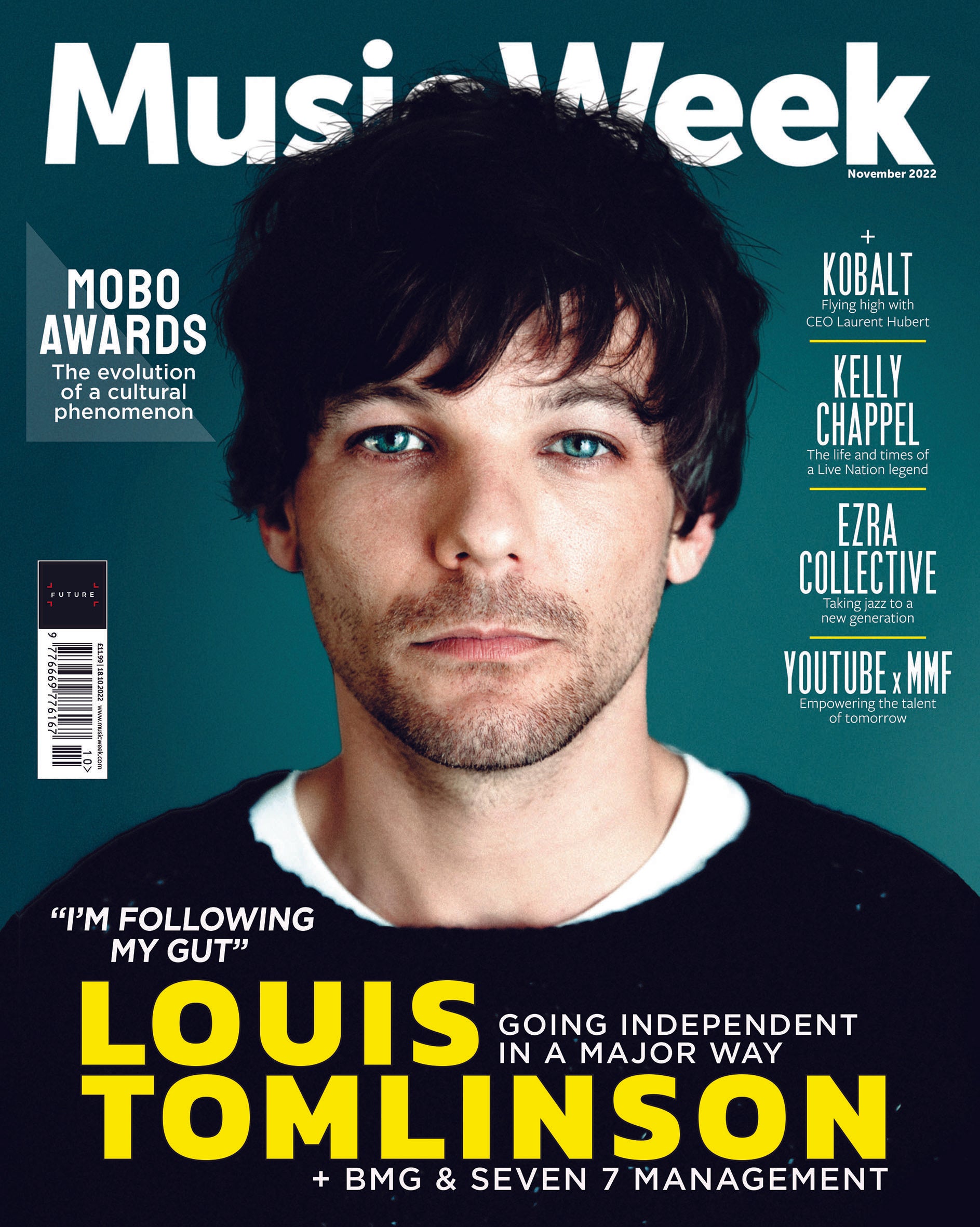 MUSIC WEEK Magazine November 2022 Louis Tomlinson - YourCelebrityMagazines
