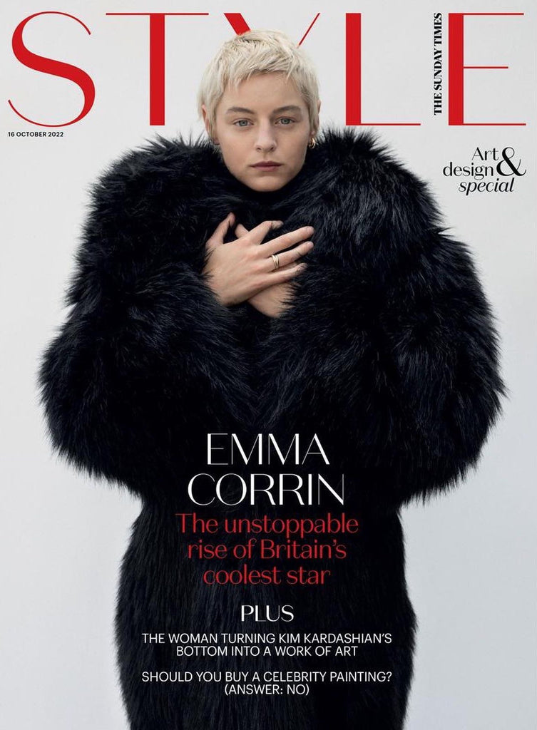 Emma Corrin for The Sunday Times Style October 2022