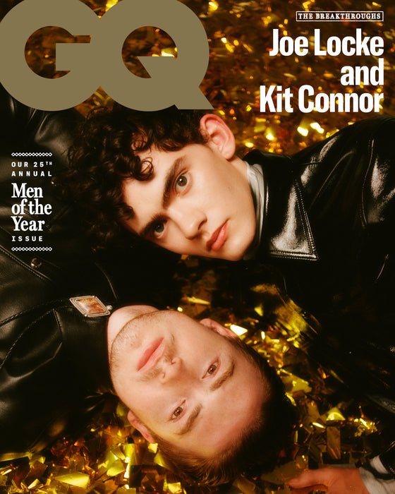BRITISH GQ Dec/Jan 2022 Joe Locke & Kit Connor (Heartstopper) Cover