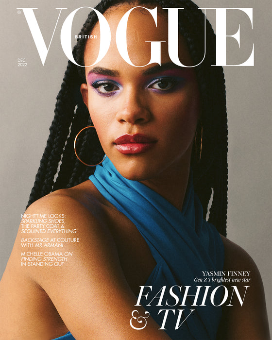 Yasmin Finney for Vogue UK Magazine - December 2022 - Heartstopper