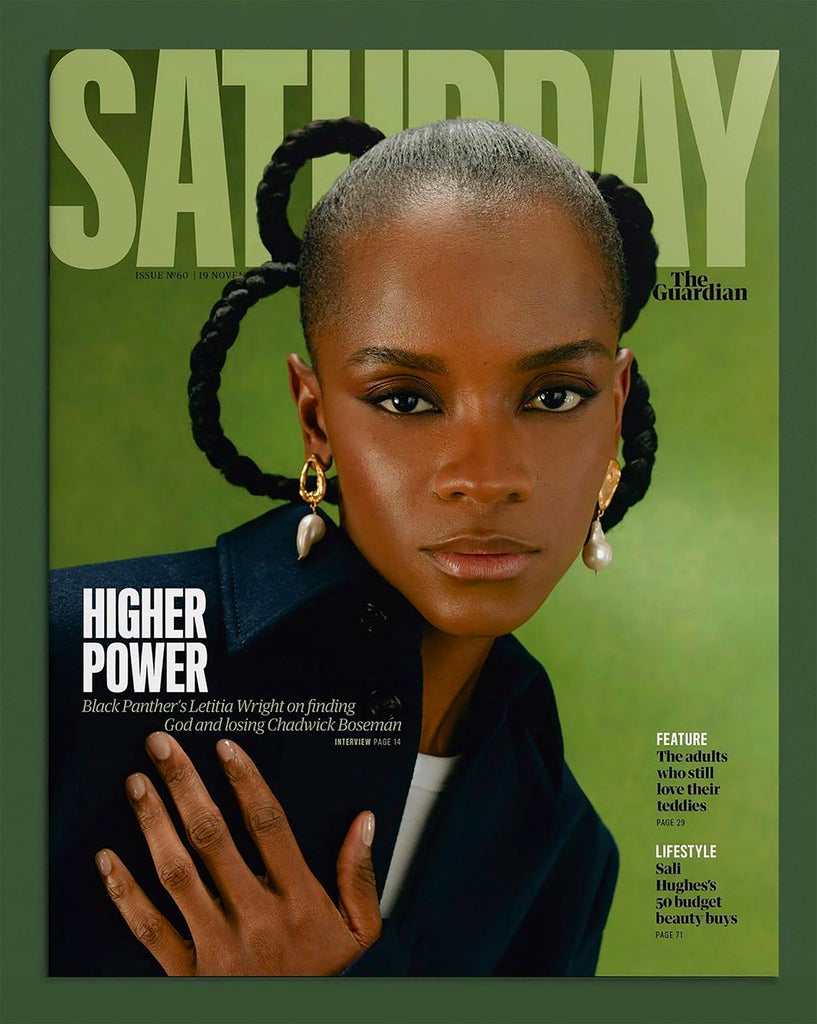 GUARDIAN SATURDAY magazine 19 Nov 2022 Letitia Wright Tom Felton Roman Kemp