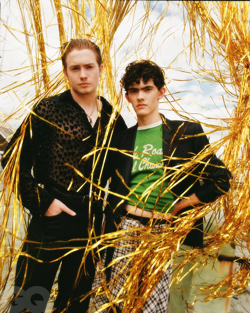 BRITISH GQ Dec/Jan 2022 Joe Locke & Kit Connor (Heartstopper) Cover