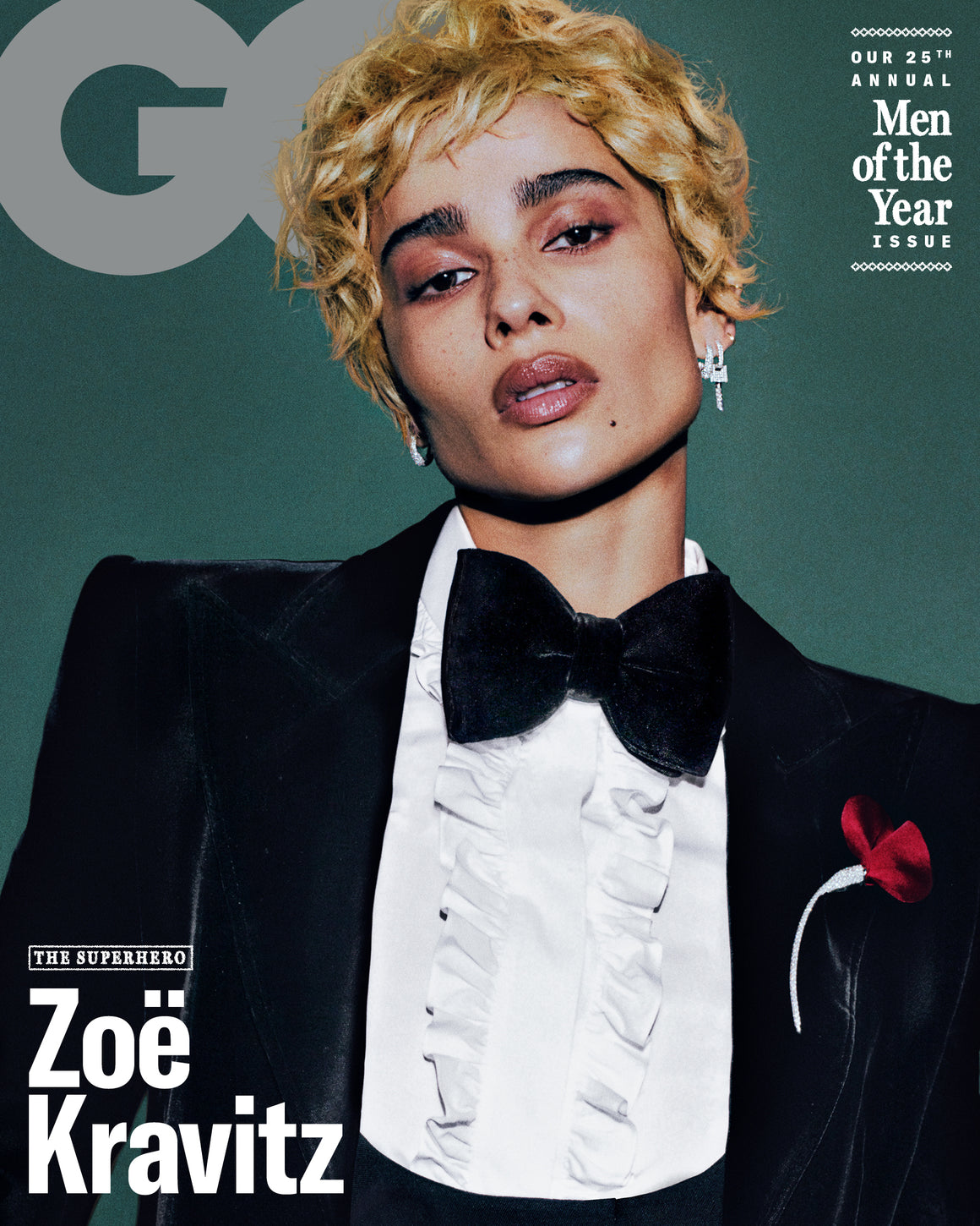 BRITISH GQ Dec/Jan 2022 Zoe Kravitz The Batman Cover