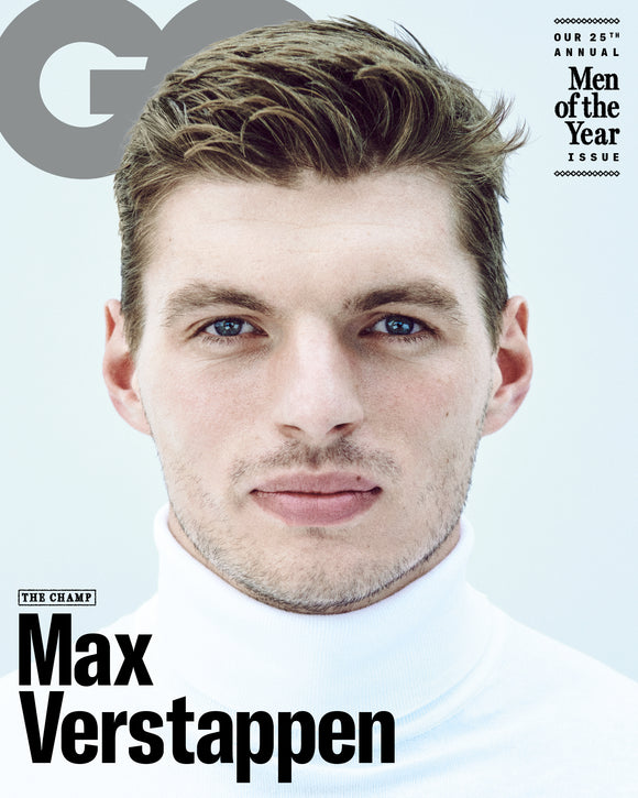 BRITISH GQ Dec/Jan 2022 Max Verstappen Cover