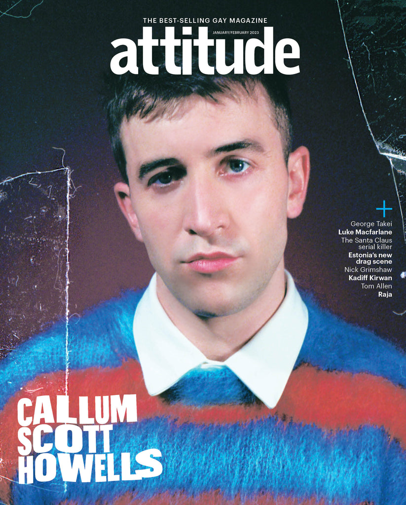 Attitude magazine Jan/Feb 2023 Callum Scott Howells Heartstopper Kit Connor