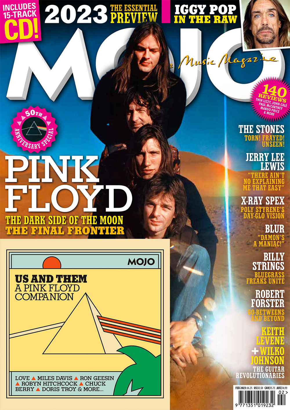 MOJO 351 – February 2023: Pink Floyd & Companion CD - YourCelebrityMagazines