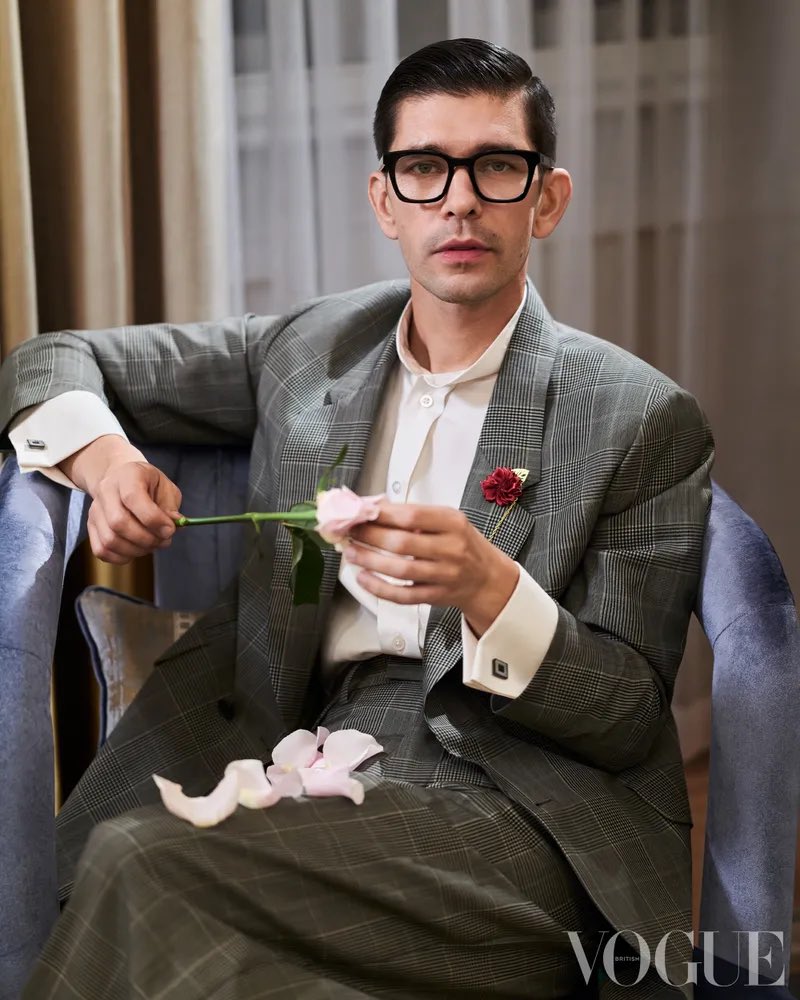 BRITISH VOGUE Magazine February 2023 Ben Whishaw