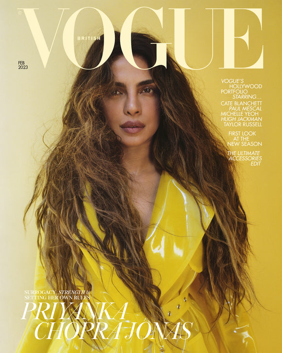 PRIYANKA CHOPRA Love Again Vogue UK Magazine - February 2023 - Caroline Polachek