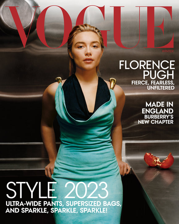 US VOGUE Magazine Winter 2022 Florence Pugh