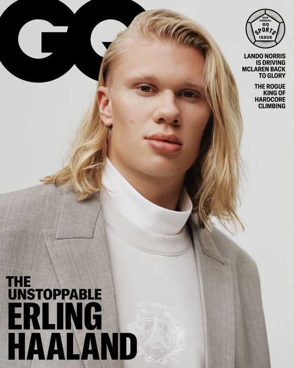 BRITISH GQ February 2023 Erling Haaland Cover