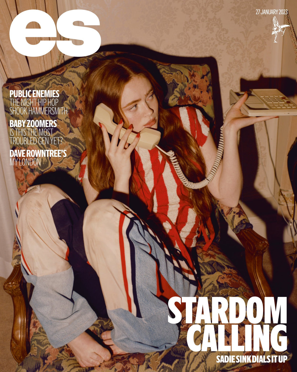 Sadie Sink Stranger Things London ES Magazine January 2023
