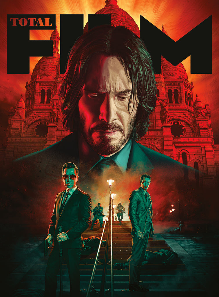 TOTAL FILM Magazine #334 JOHN WICK CHAPTER 4 Subscribers Cover Keanu Reeves