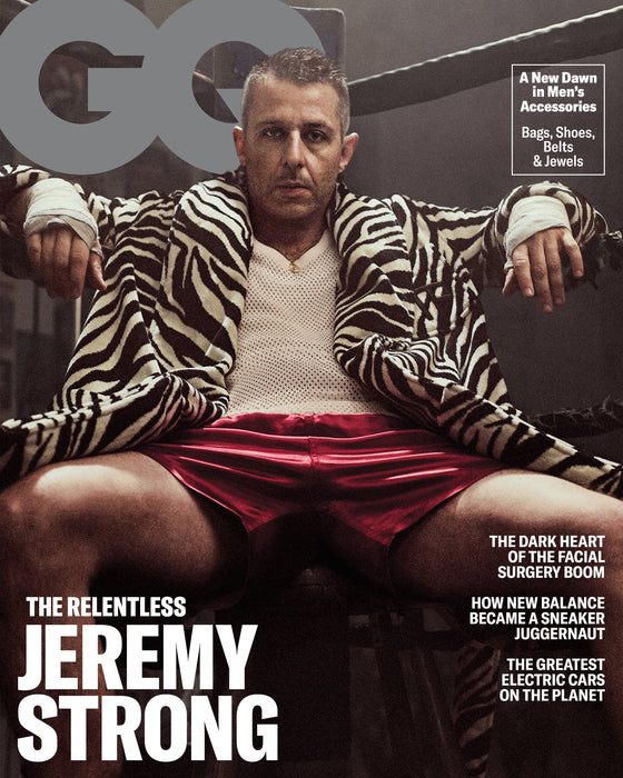 BRITISH GQ March 2023 Jeremy Strong Cover Succession