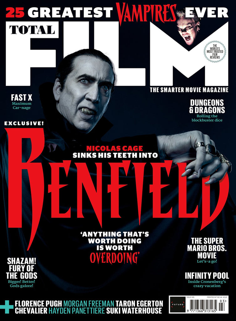 TOTAL FILM Magazine #335 RENFIELD Nicholas Cage Florence Pugh Targon Egerton