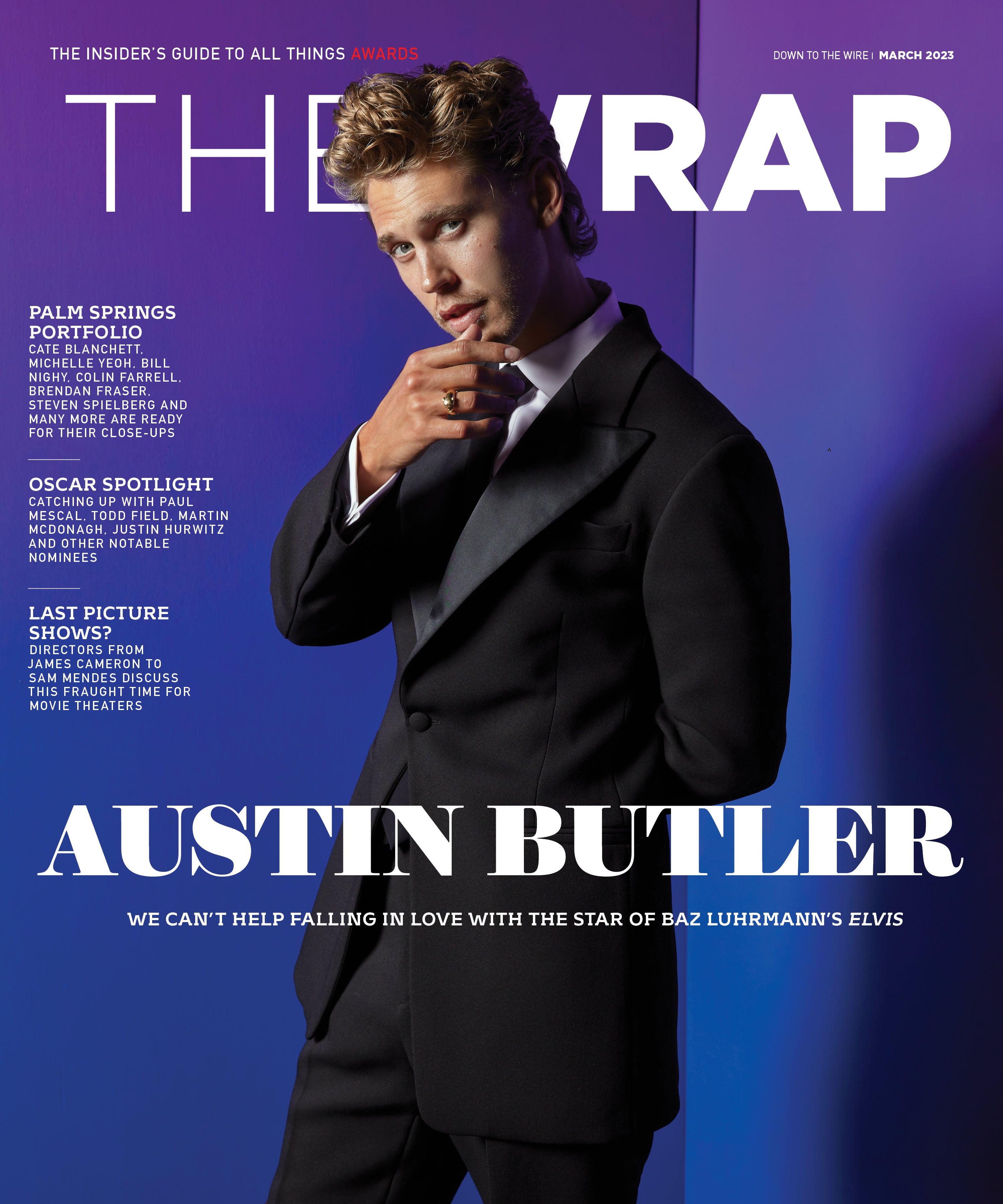 THE WRAP MAGAZINE March 2023 AUSTIN BUTLER ELVIS MOVIE