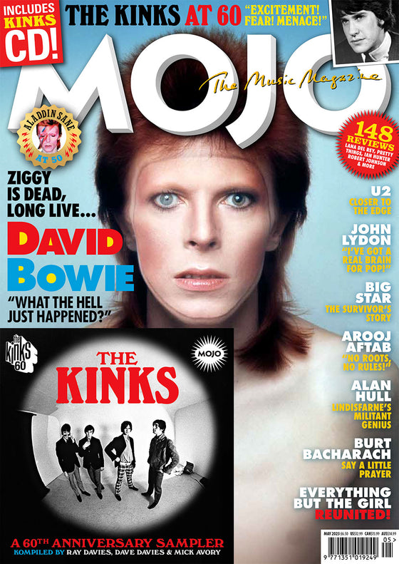 MOJO 354 – May 2023: David Bowie The Kinks at 60 U2 + Special CD