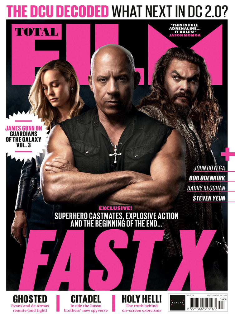 Fil Magazine Cover TOTAL FILM Magazine #336 FAST X Jason Momoa Vin Diesel Brie Larson ...