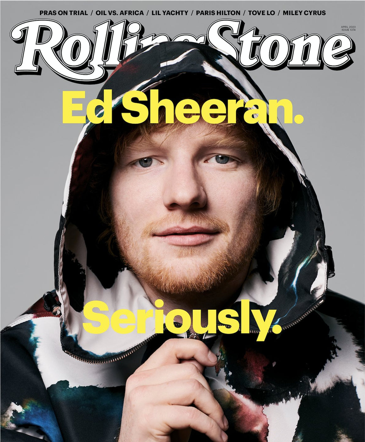 US Rolling Stone magazine April 2023 Ed Sheeran (Shipped from US supplier)