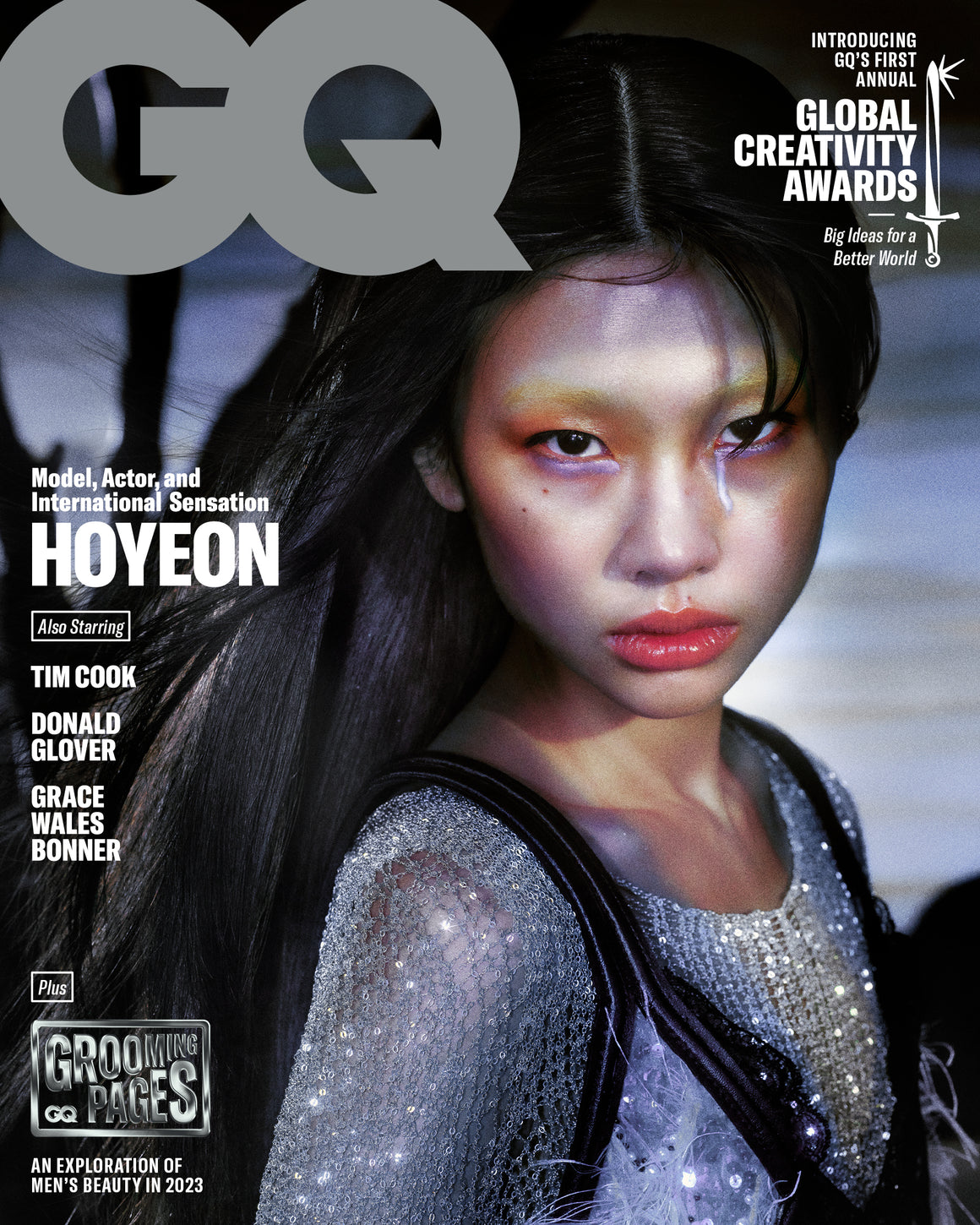 BRITISH GQ Magazine April 2023 HOYEON Squid Game