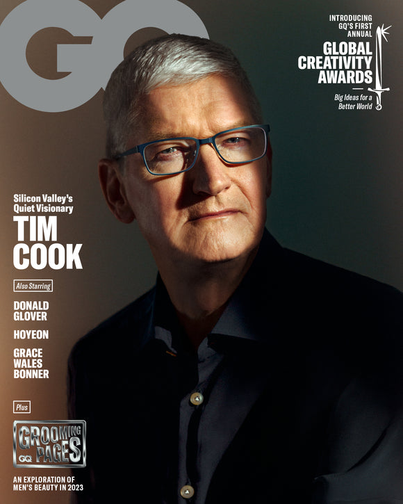 BRITISH GQ Magazine April 2023 TIM COOK Apple
