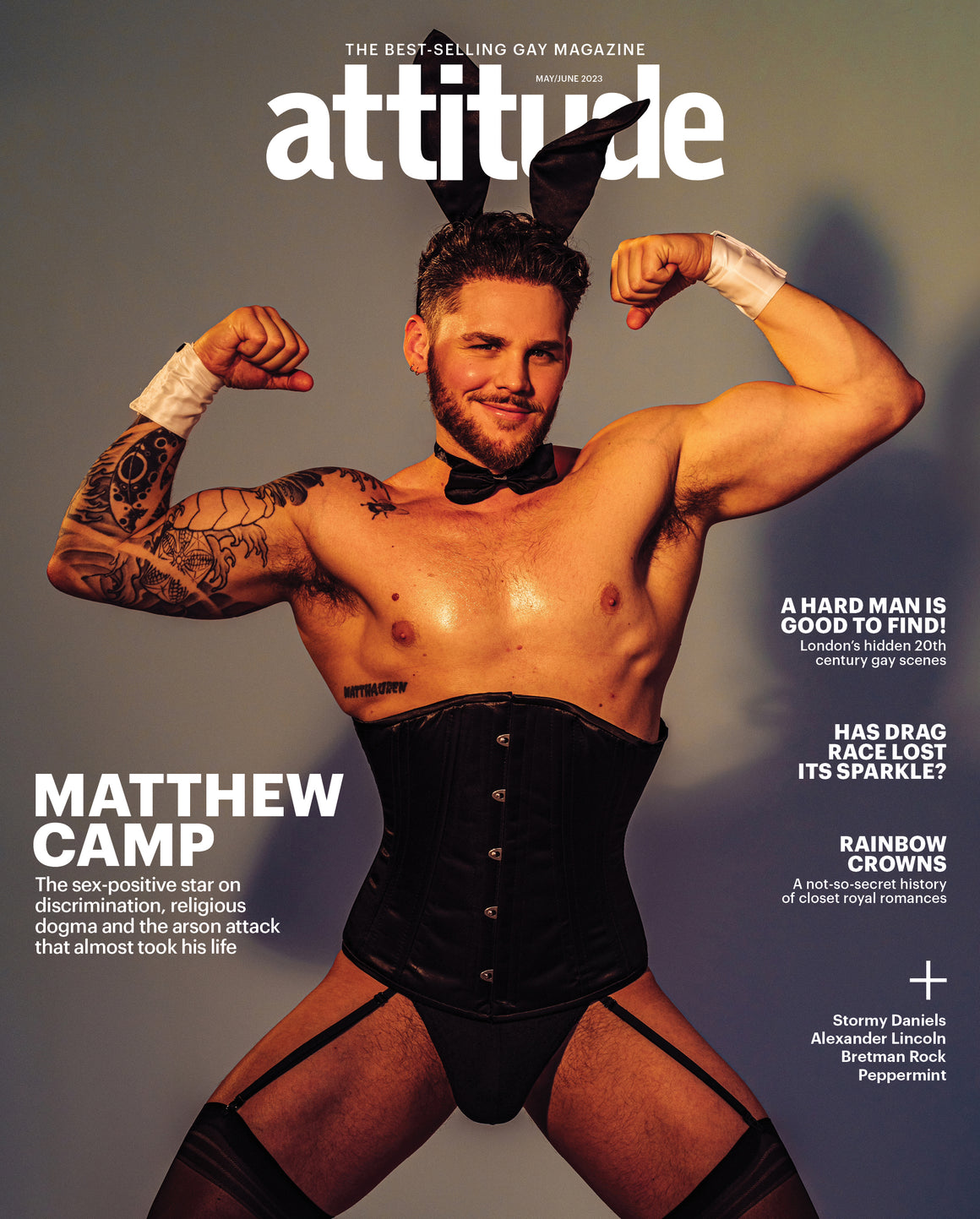 Attitude magazine May/June 2023 Matthew Camp