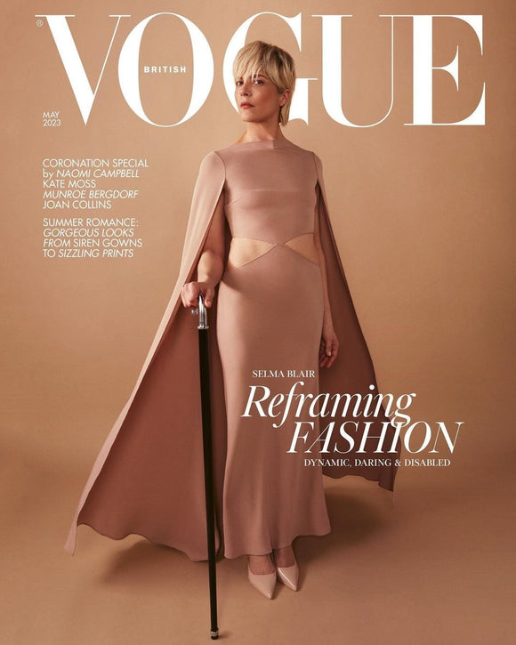 SELMA BLAIR Naomi Campbell Kate Moss Joan Collins Vogue UK Magazine - May 2023