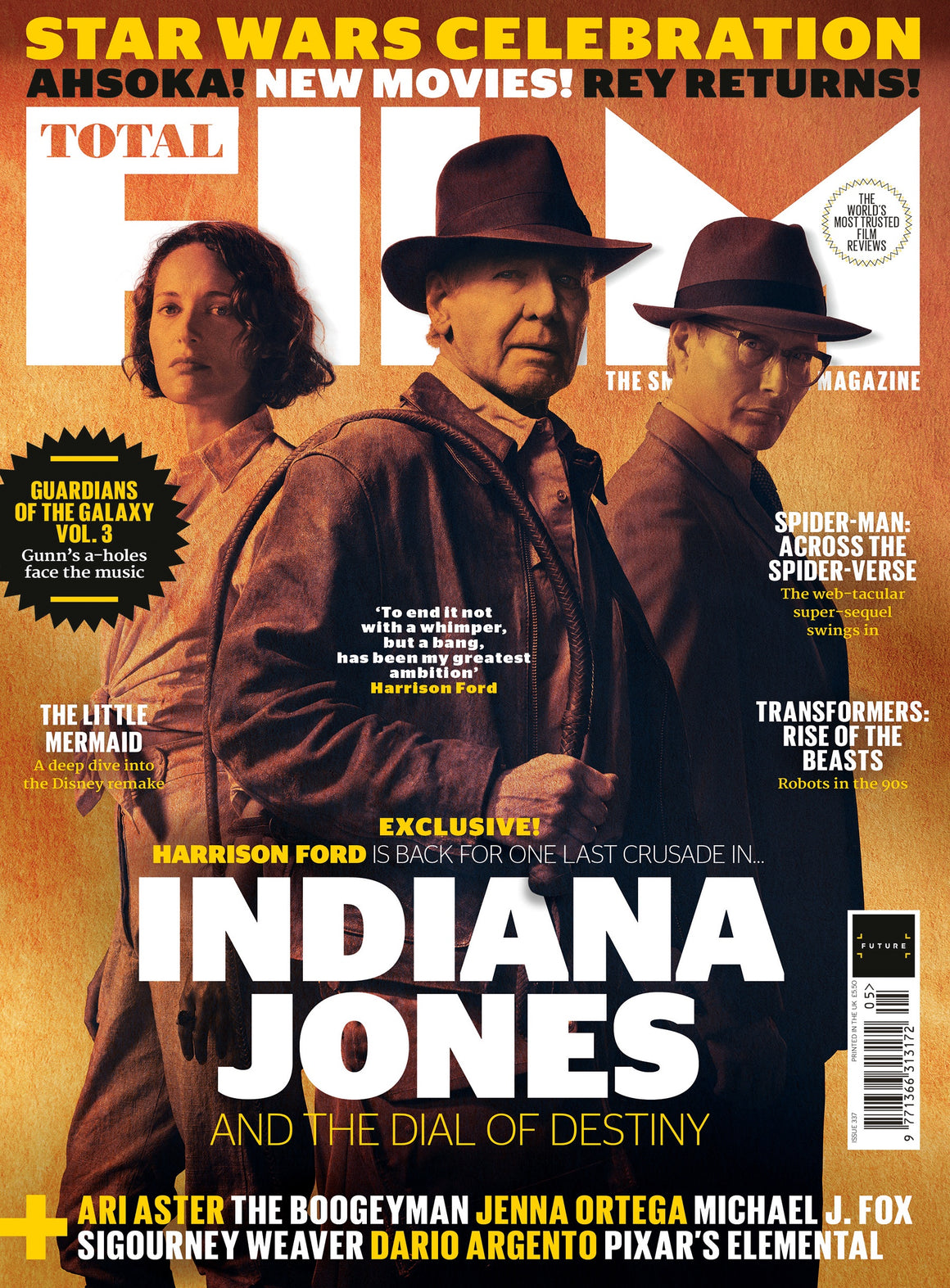 TOTAL FILM Magazine #337 Indiana Jones and the Dial of Destiny Mads Mikkelsen