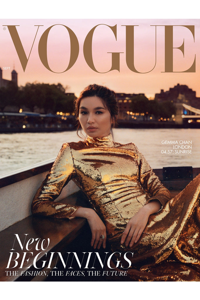 UK Vogue Magazine September 2021: GEMMA CHAN COVER FEATURE