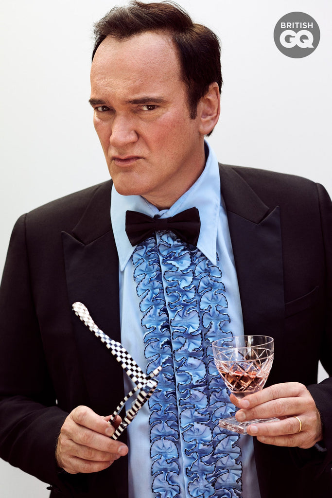 BRITISH GQ Magazine UK October 2021 QUENTIN TARANTINO COVER FEATURE