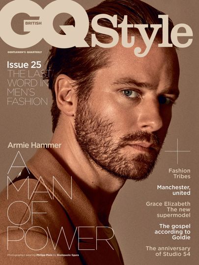 Armie Hammer for GQ Style Magazine