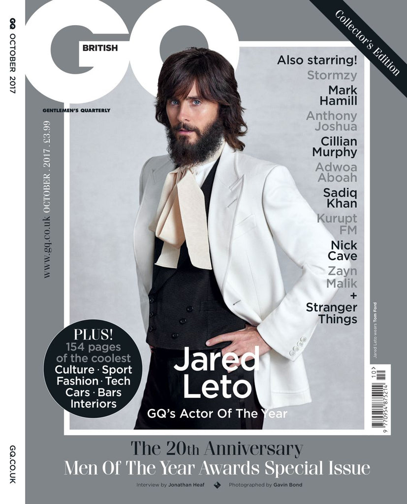 GQ Magazine British October 2017 Jared Leto NEW