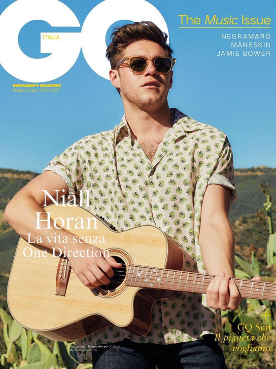 GQ Italia Magazine May 2018 NIALL HORAN One Direction JAMIE BOWER Patrick Gibson