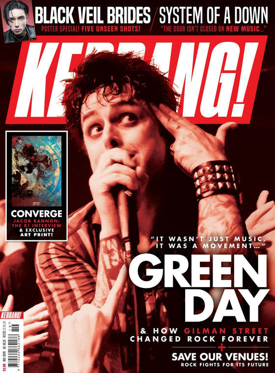 KERRANG magazine 12 May 2018 - Green Day Converge Black Veil Brides SOAD