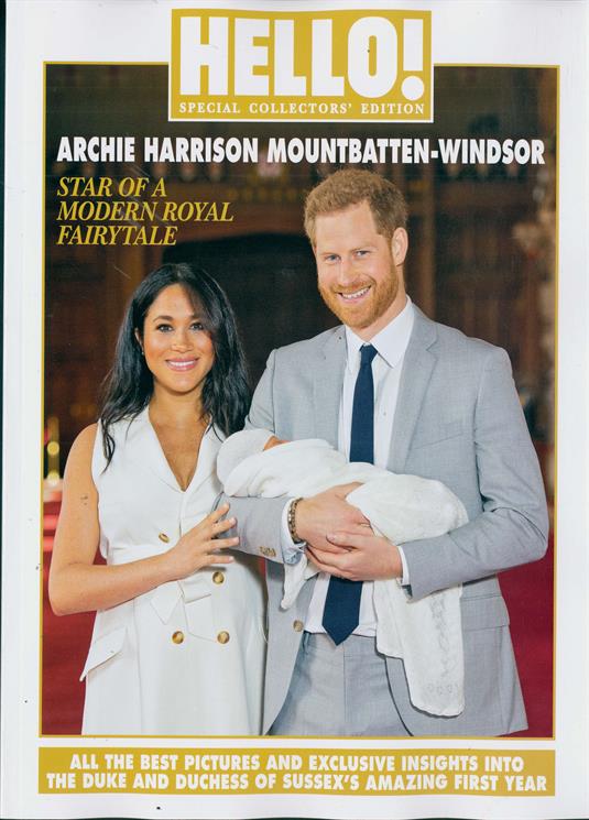 HELLO! magazine Special Collectors Edition - Meghan Markle & Harry & Royal Baby Archie