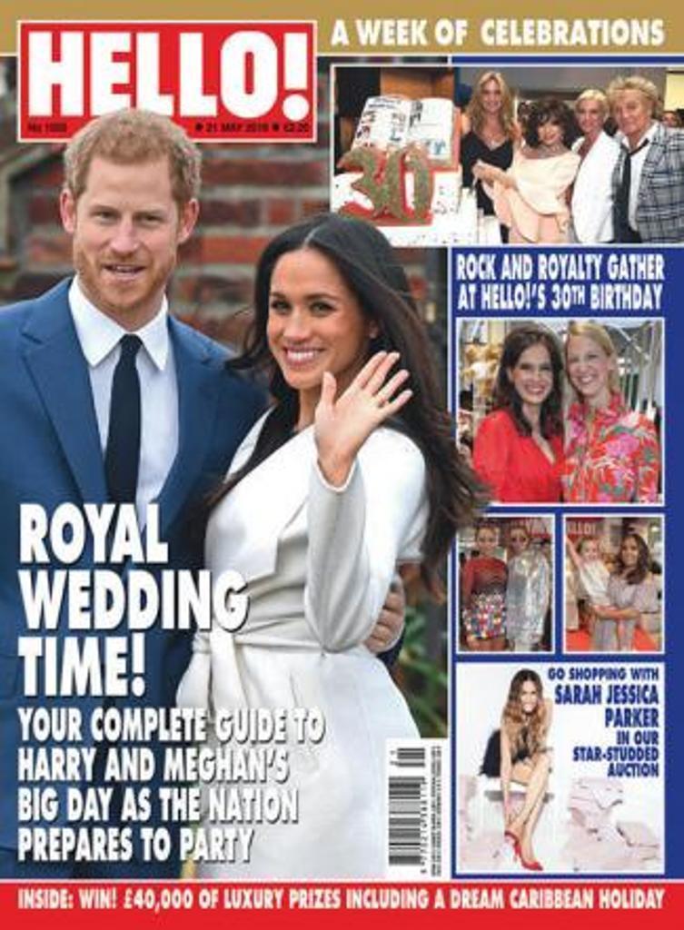 HELLO! magazine 21 May 2018 Prince Harry & Meghan Markle Royal Wedding Special