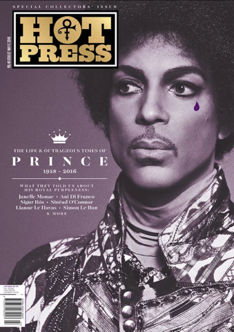 HOT PRESS Magazine April 2016 Prince - The Life & Outrageous Times