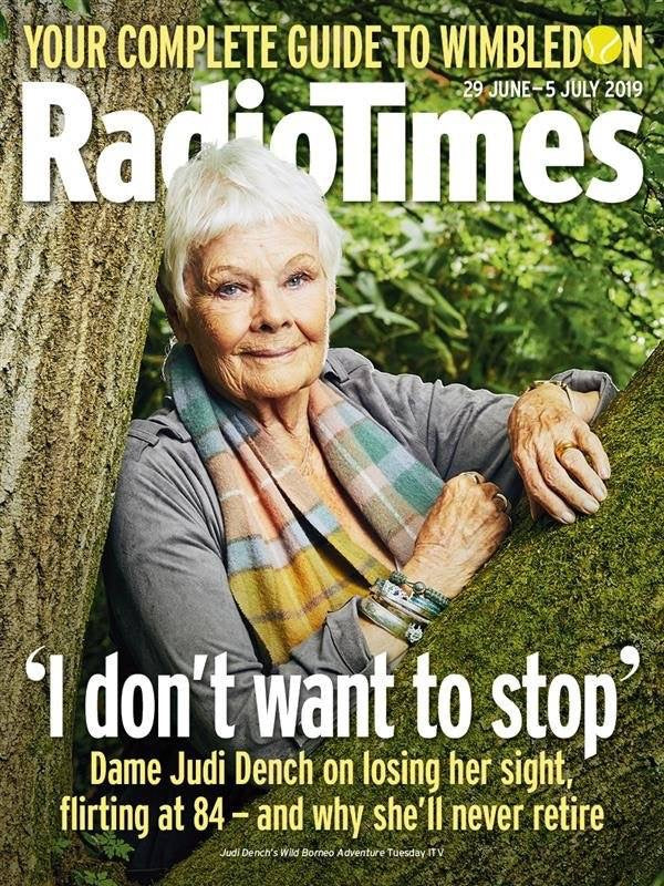 UK Radio Times Magazine 29 June 2019: Judi Dench Cover and Exclusive Interview
