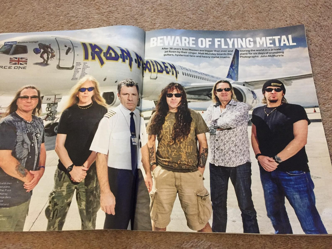 The Sunday Times magazine - Iron Maiden Interview (15th May 2011)