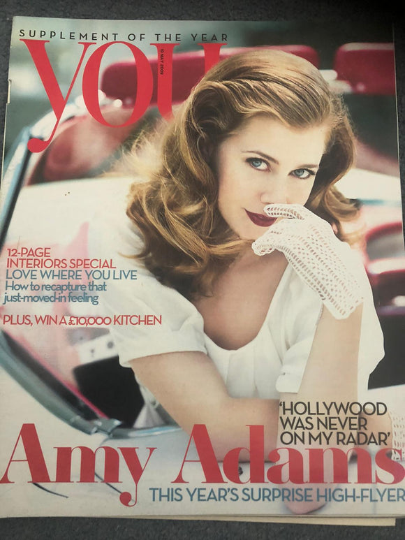 UK YOU Magazine 10 May 2009: AMY ADAMS PHOTO COVER INTERVIEW