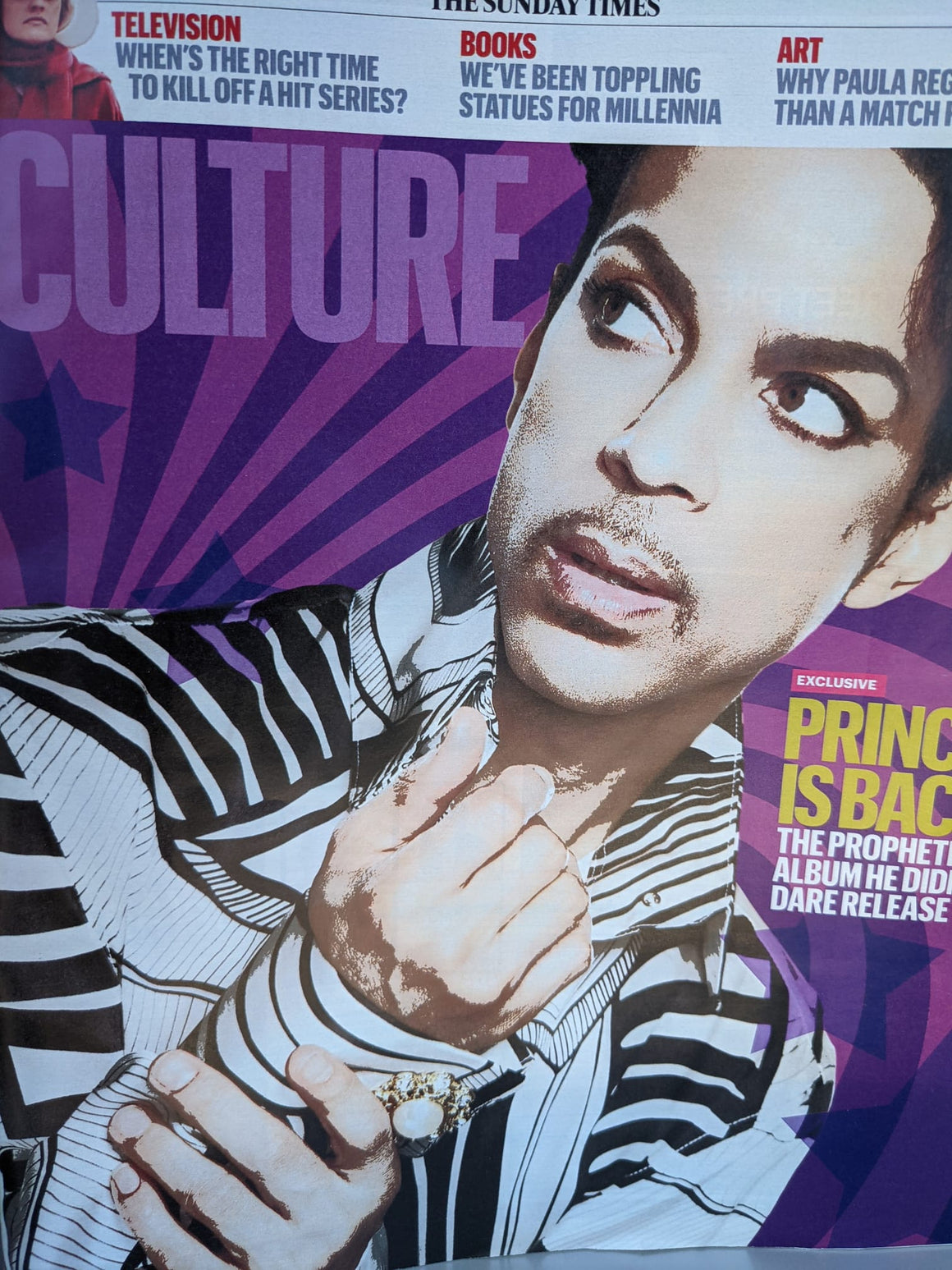 CULTURE MAGAZINE - 18th July 2021 Prince Rogers Nelson