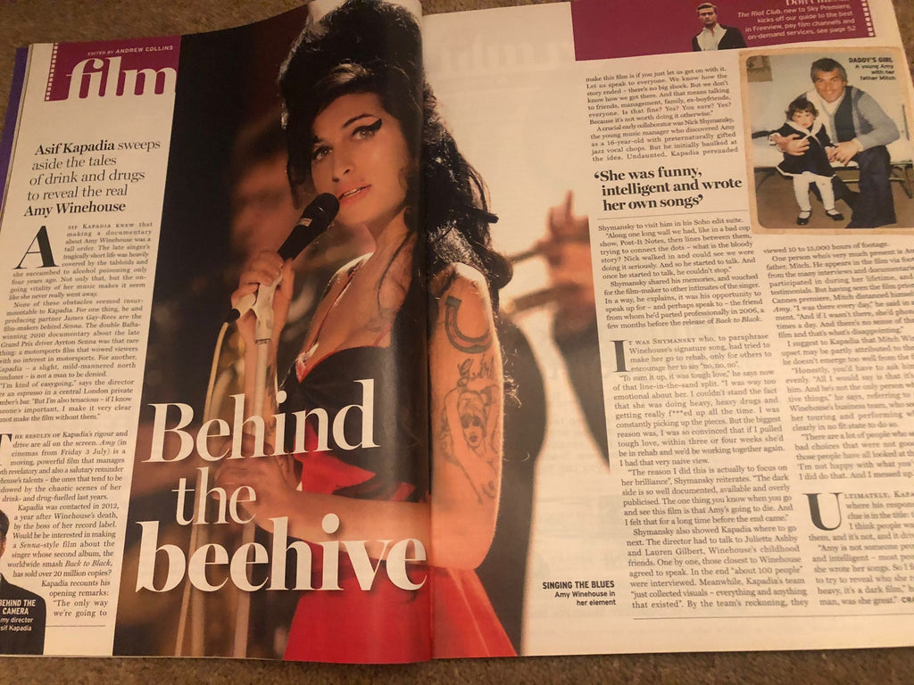RADIO TIMES Mag July 2015 Amy Winehouse