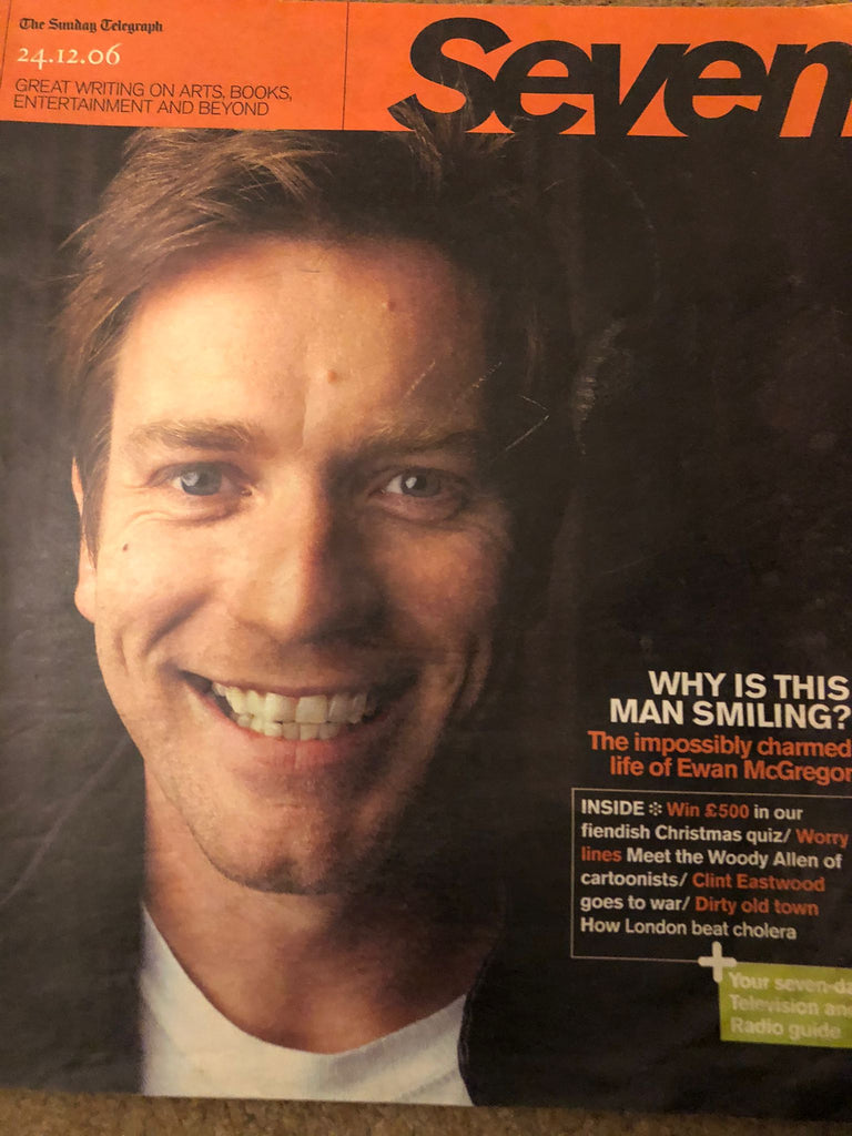 SEVEN mag 30/12/2006 EWAN McGREGOR Marc Warren Tamsin Greig Sophia Myles