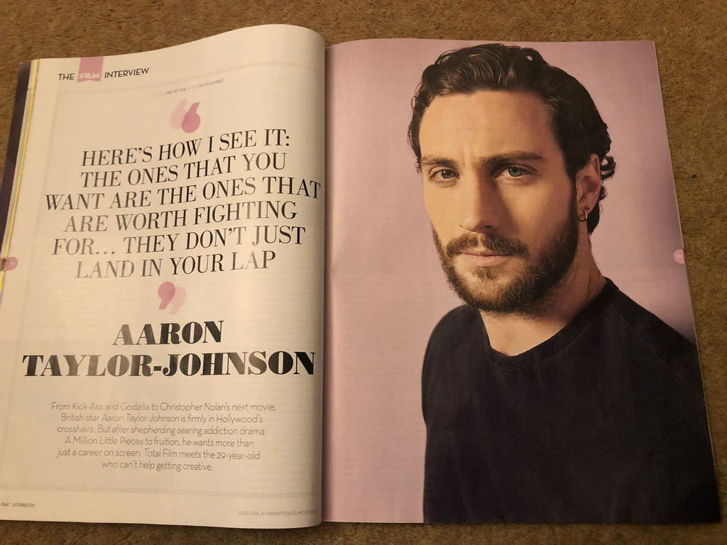 TOTAL FILM MAGAZINE 289 SEPT 2019 JOKER JOAQUIN PHOENIX - AARON JOHNSON