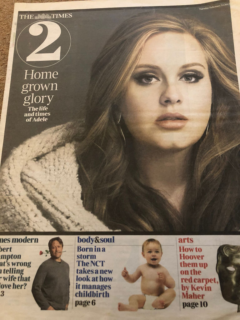 Times 2 Supplement 14/02/2012 Adele - The Life & Times